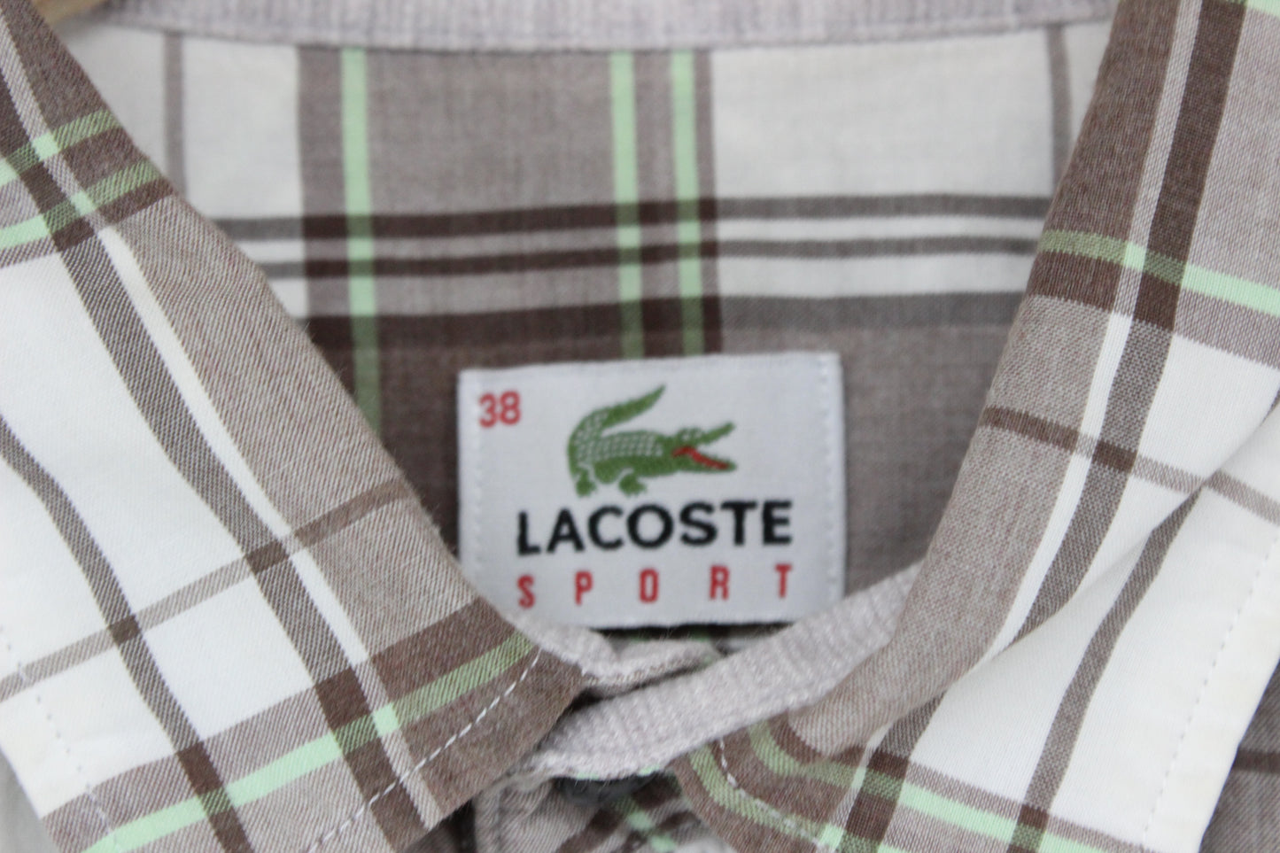 Mens Check Shirt Button Up Long Sleeve