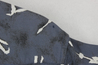 Mens Abstract Shirt  Short Sleeve Viscose