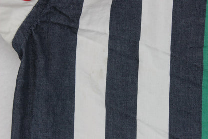 Mens Striped Shirt Long Sleeve Button Up Relaxed