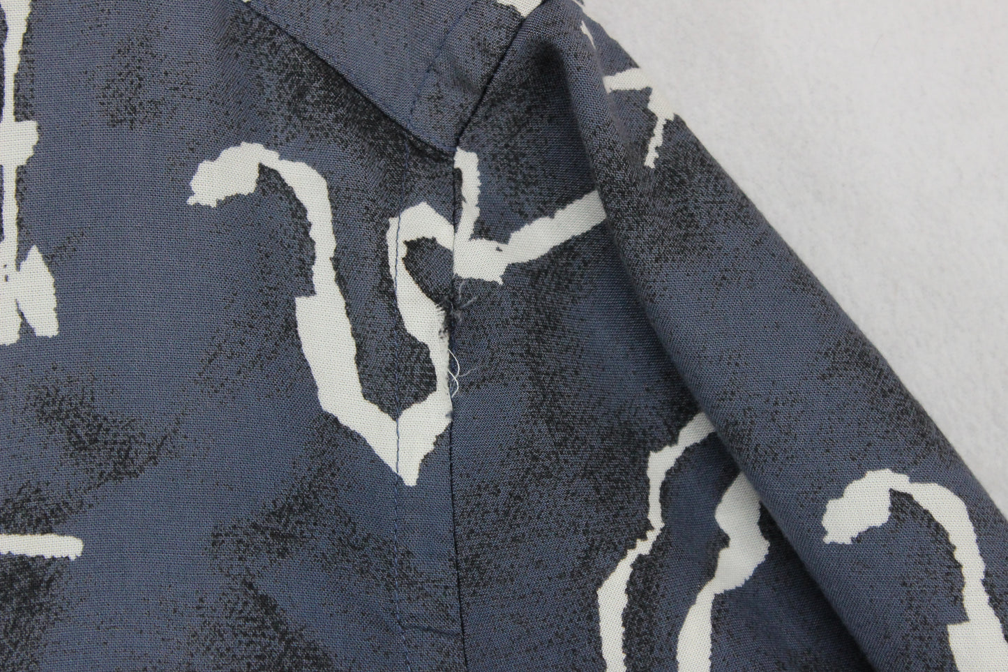 Mens Abstract Shirt  Short Sleeve Viscose
