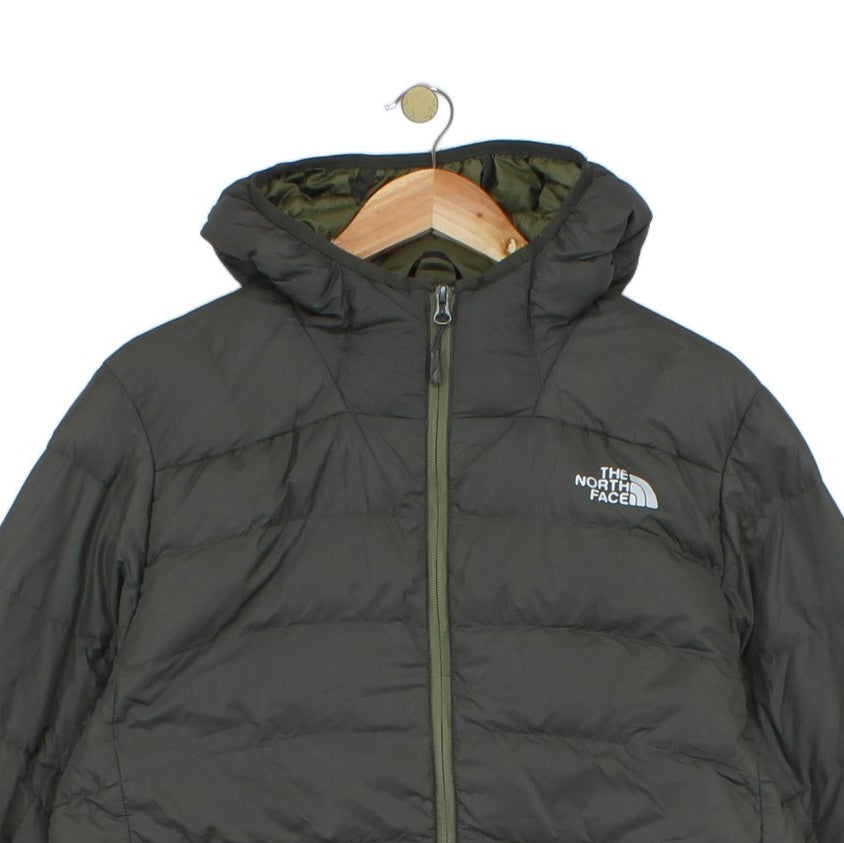 Mens 600 Down Puffer Jacket Hooded Full Zip Winter