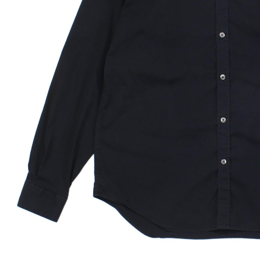 Mens Shirt Stretch Slim Fit Button Up Long Sleeve