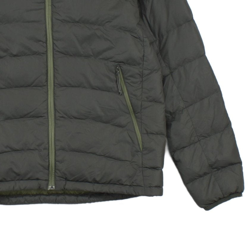 Mens 600 Down Puffer Jacket Hooded Full Zip Winter