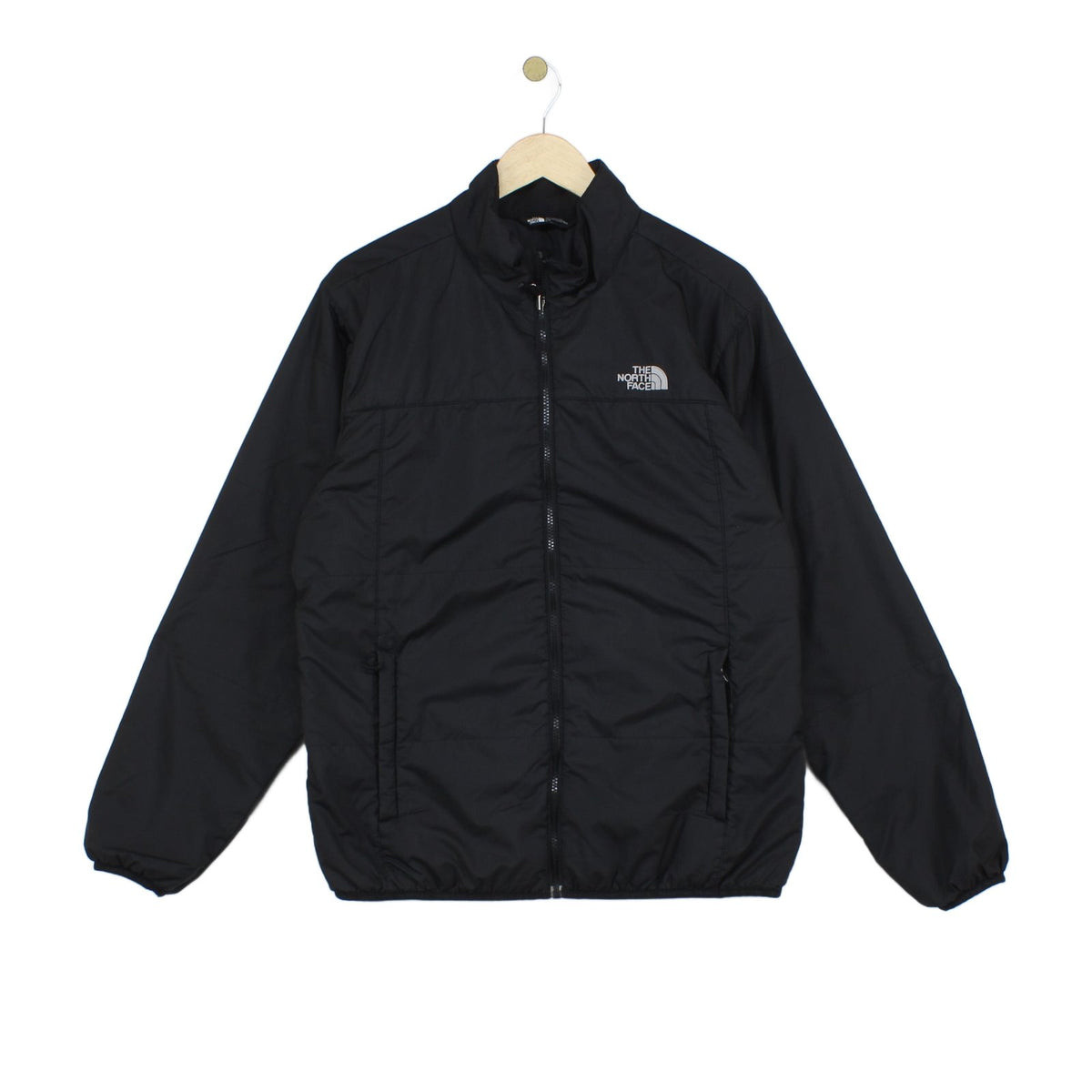 Mens Quilted Jacket Full Zip Lightweight Outdoor
