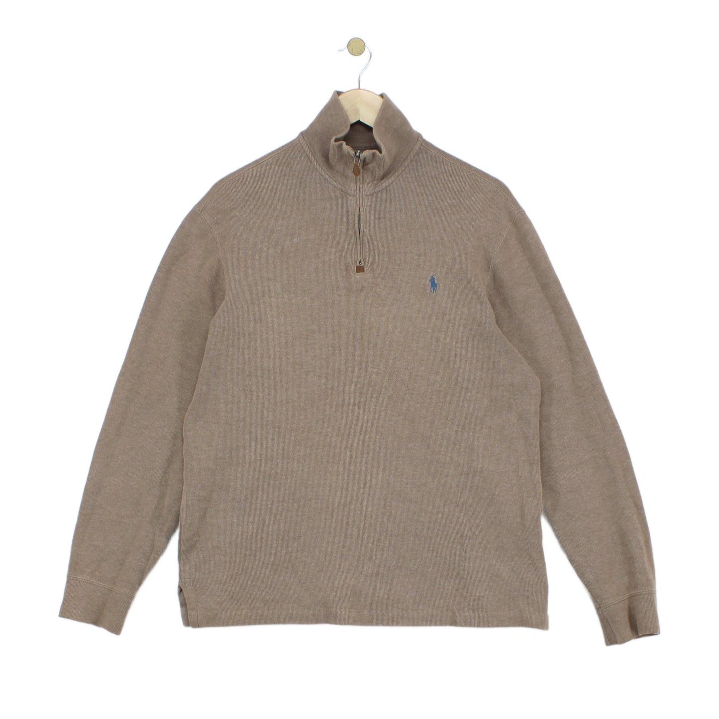 Mens 1/4 Zip Jumper Cotton