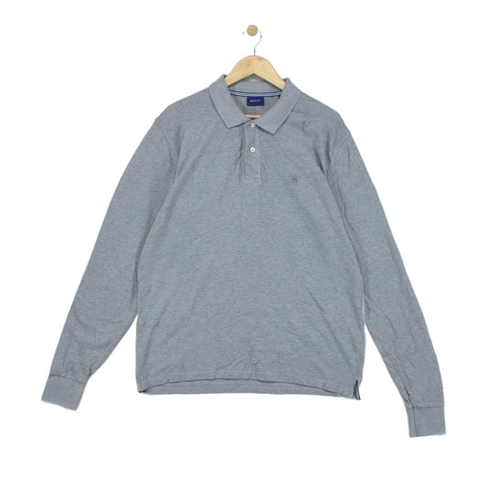 Mens Polo Shirt Long Sleeve Classic