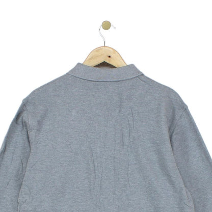 Mens Polo Shirt Long Sleeve Classic