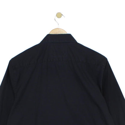 Mens Shirt Stretch Slim Fit Button Up Long Sleeve
