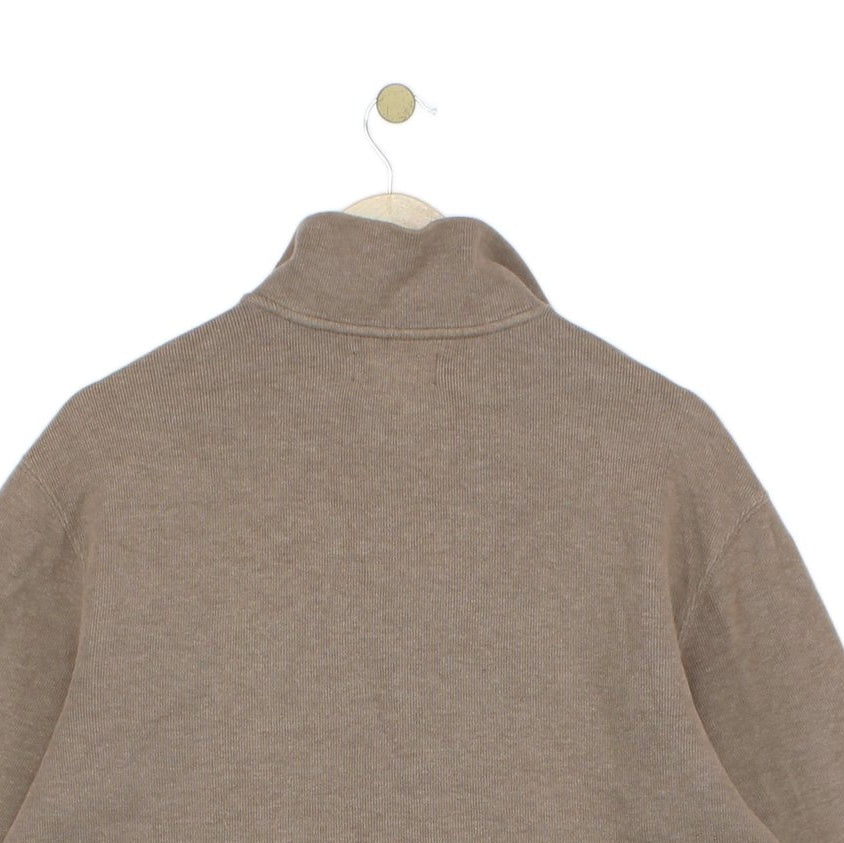 Mens 1/4 Zip Jumper Cotton