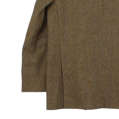 Mens Tweed Blazer Long Wool