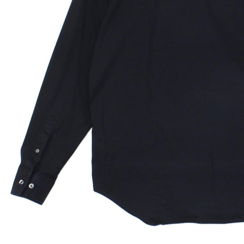 Mens Shirt Stretch Slim Fit Button Up Long Sleeve