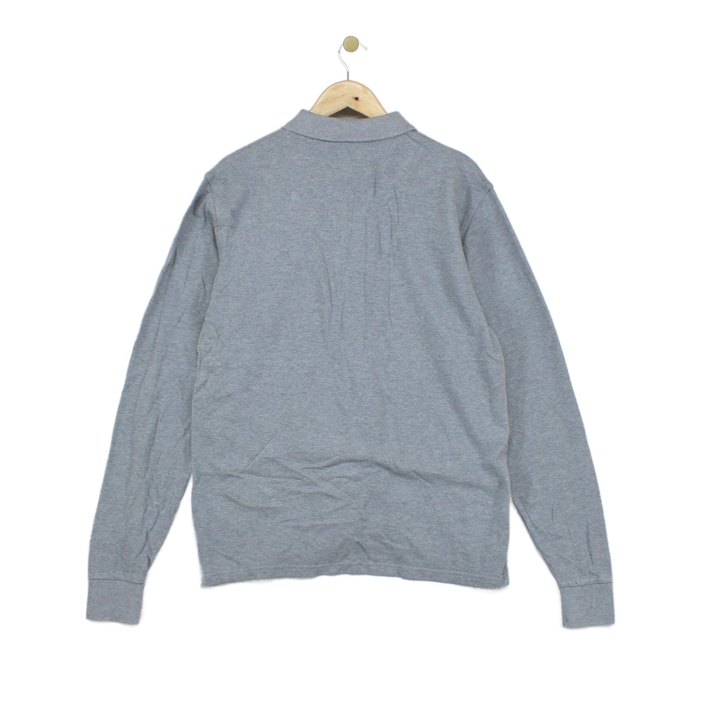 Mens Polo Shirt Long Sleeve Classic