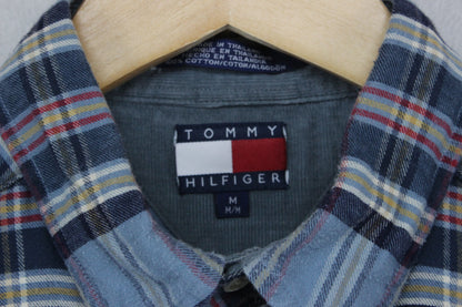 Mens Plaid Shirt Long Sleeve Button Up