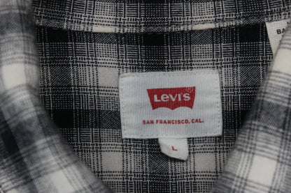 Mens Plaid Shirt Pattern Button Down Long Sleeve Cotton