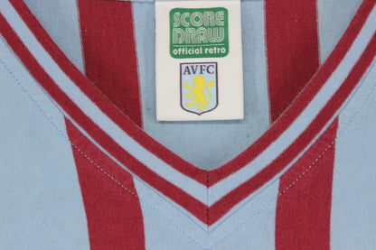 Mens Aston Villa Football Shirt Retro Avfc