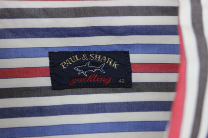 Mens Striped Shirt Yachting Long Sleeve