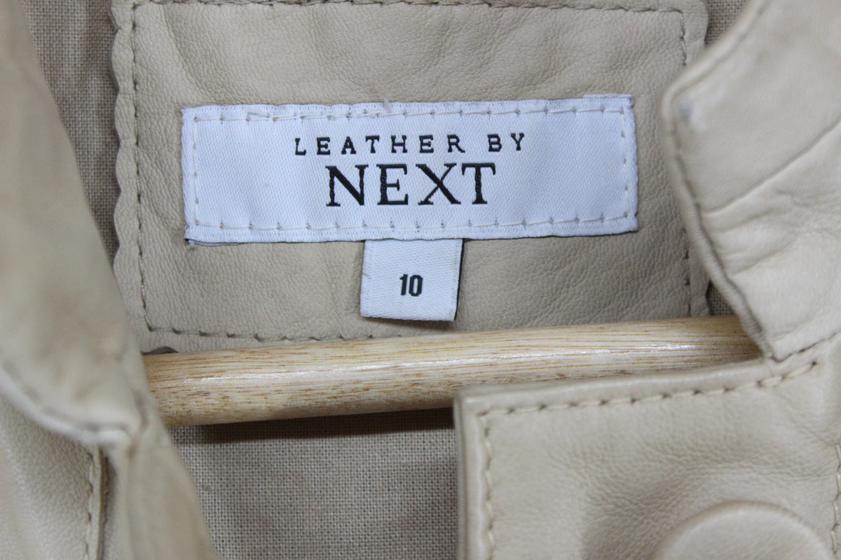 Womens Leather Jacket Utility