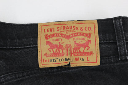 Mens 512 Lo-Ball Jeans Slim Tapered Stretch Denim