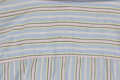 Womens Striped Shirt Slim Fit  Short Sleeve