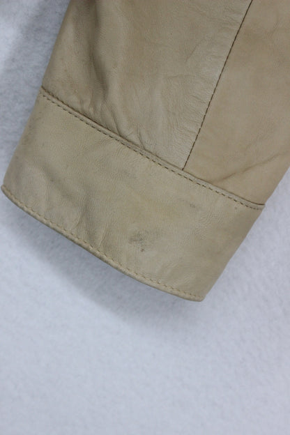 Womens Leather Jacket Utility