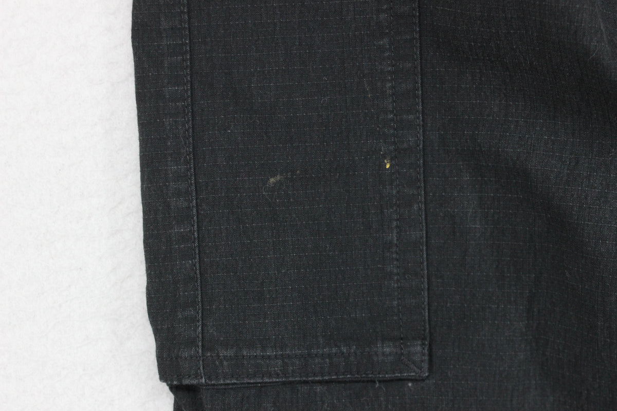 Mens Cargo Trousers Zip Fly Tapered Outdoor