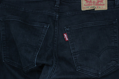 Mens 512 Lo-Ball Jeans Slim Tapered Stretch Denim