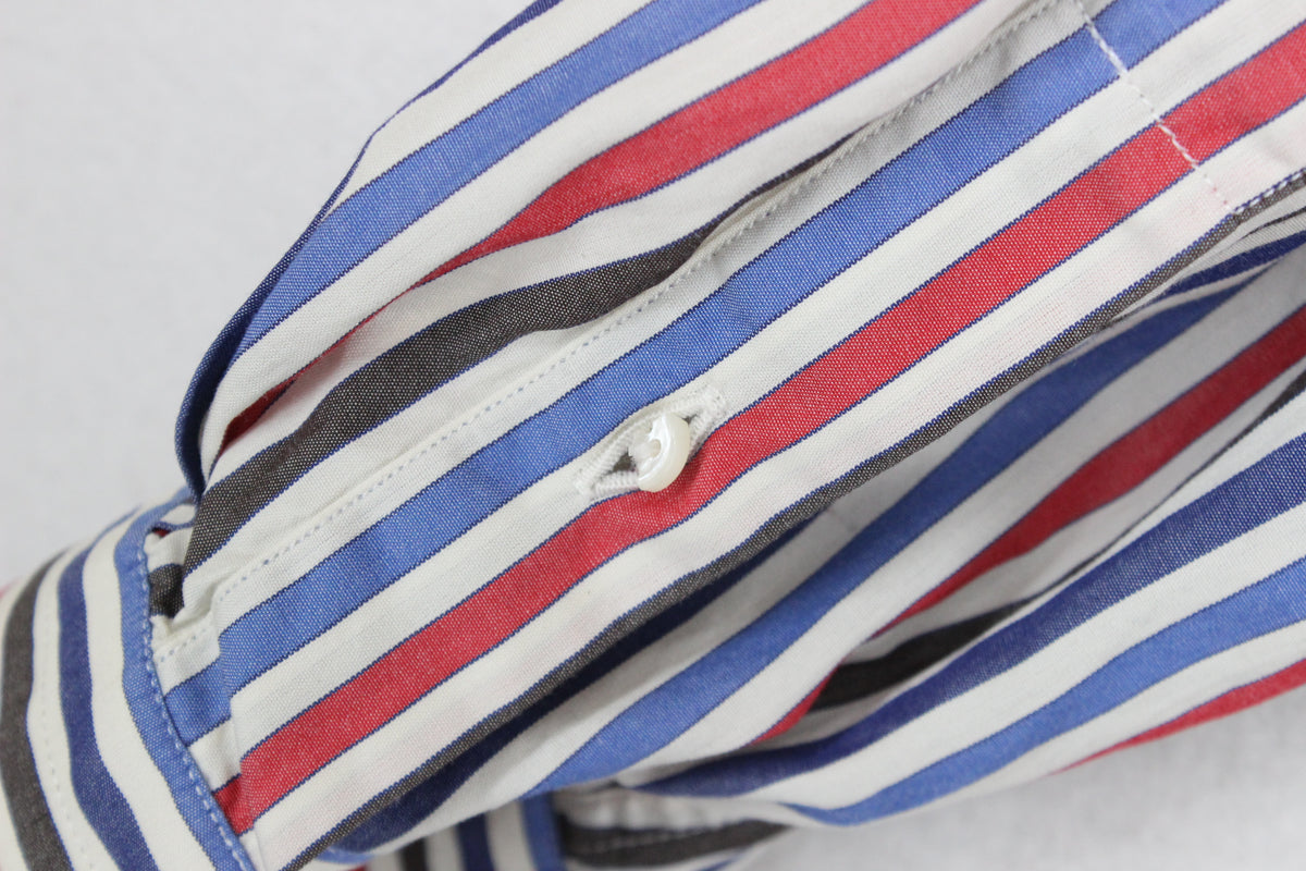 Mens Striped Shirt Yachting Long Sleeve