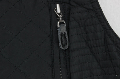 Womens Bodywarmer Motorcycle Zip Sleeveless Button