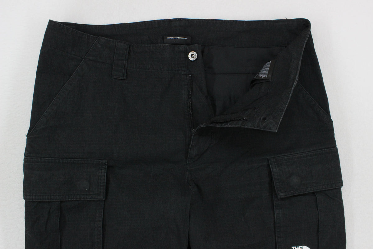 Mens Cargo Trousers Zip Fly Tapered Outdoor