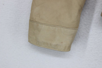 Womens Leather Jacket Utility