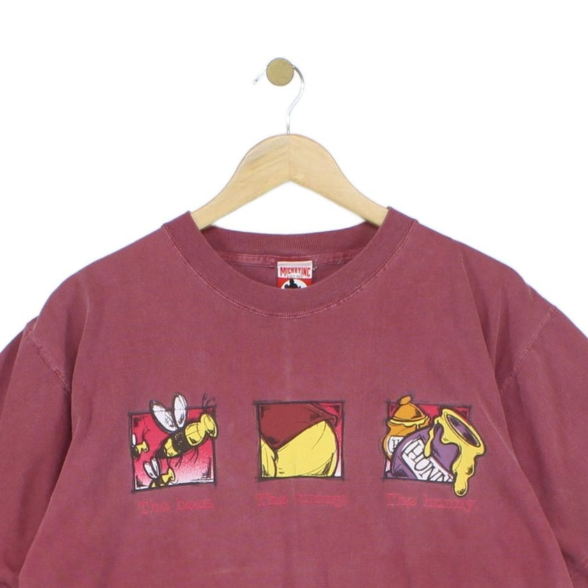 Mens Graphic T-Shirt Usa Made Winnie Pooh Tee