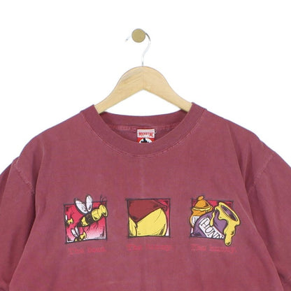 Mens Graphic T-Shirt Usa Made Winnie Pooh Tee