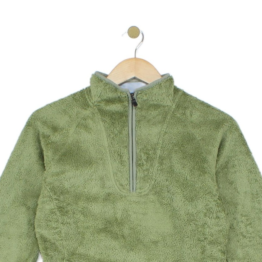 Womens Teddy Fleece Jumper 1/4 Zip Outdoor