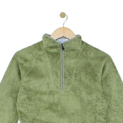 Womens Teddy Fleece Jumper 1/4 Zip Outdoor