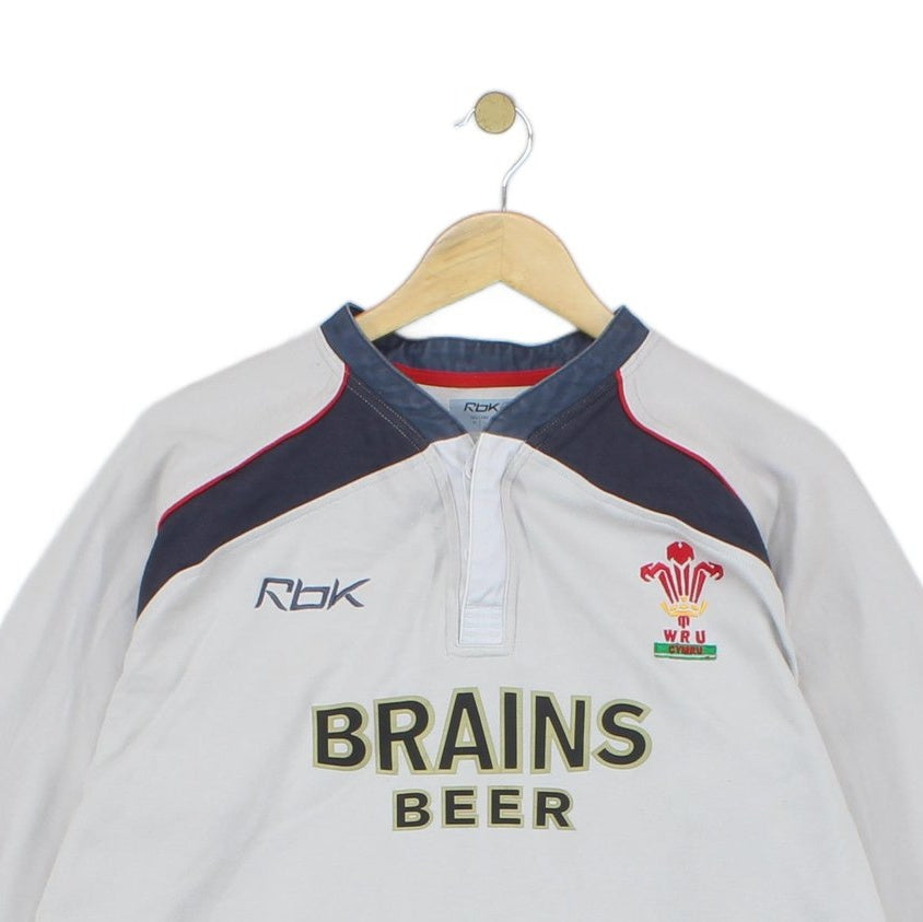 Mens Wales 2006-07 Rugby Jersey Long Sleeve