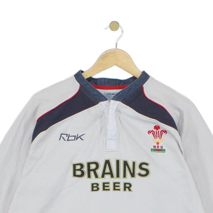 Mens Wales 2006-07 Rugby Jersey Long Sleeve