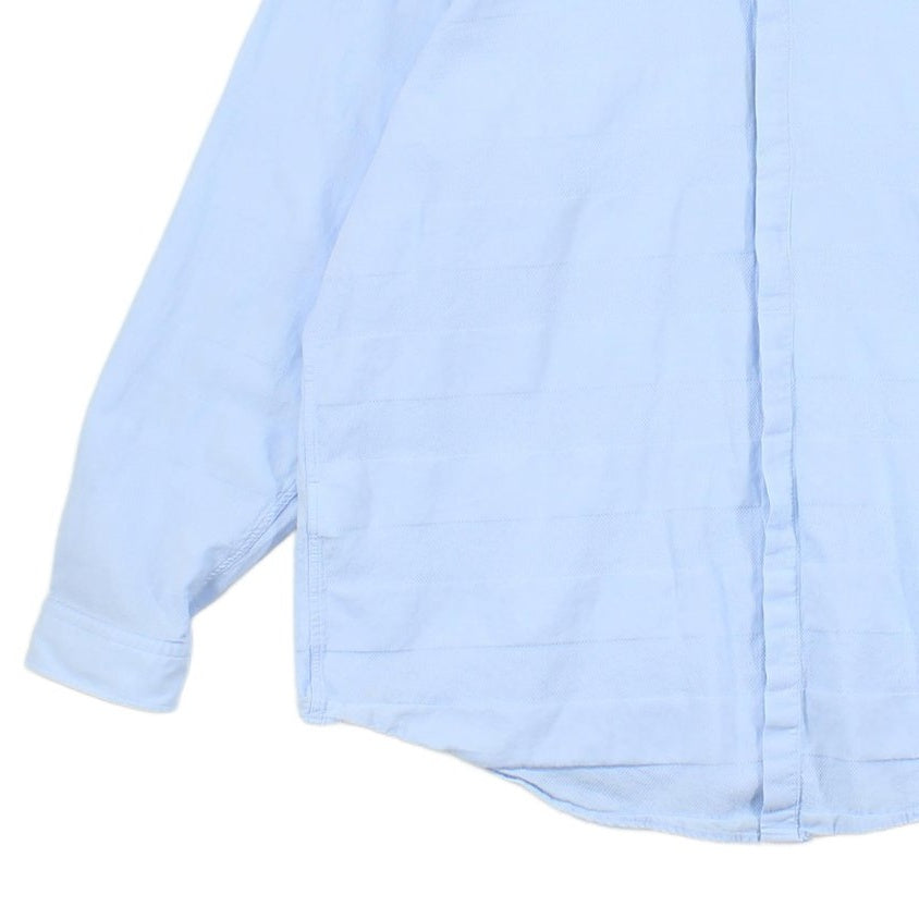Mens Shirt Long Sleeve Button Up Business