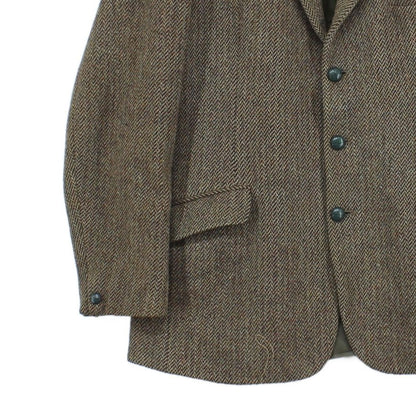 Mens Harris Tweed Blazer Uk Made Wool Classic
