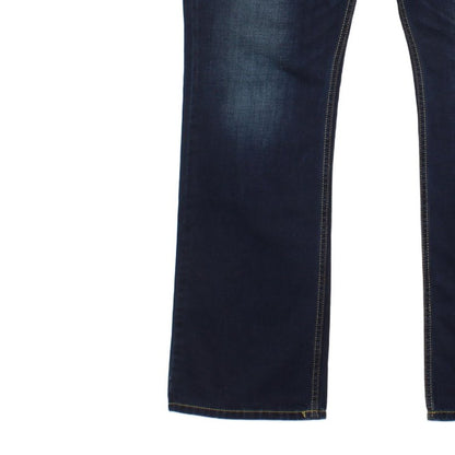 Mens Zatiny Jeans Bootcut Button Fly Mid Rise Denim