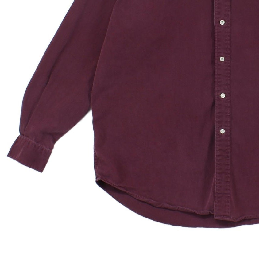 Mens Check Shirt Button Down Long Sleeve