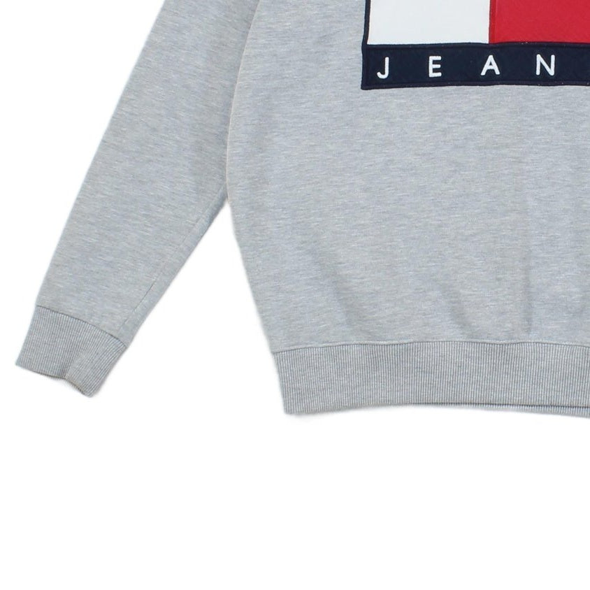 Womens Sweatshirt Spell Out Oversized