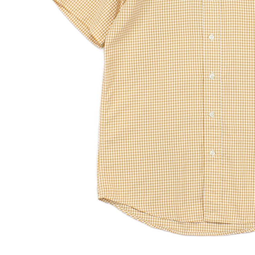 Mens Check Shirt Custom Fit Short Sleeve
