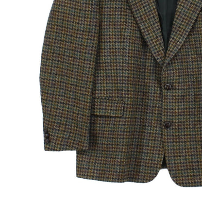 Mens Harris Tweed Blazer Plaid Formal