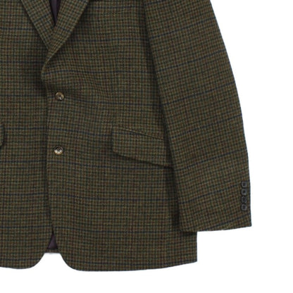 Mens Yorkshire Tweed Blazer Woolmark Check