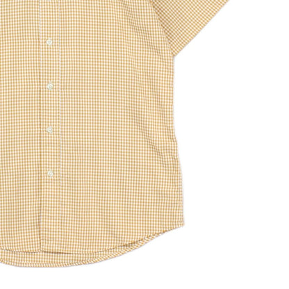 Mens Check Shirt Custom Fit Short Sleeve