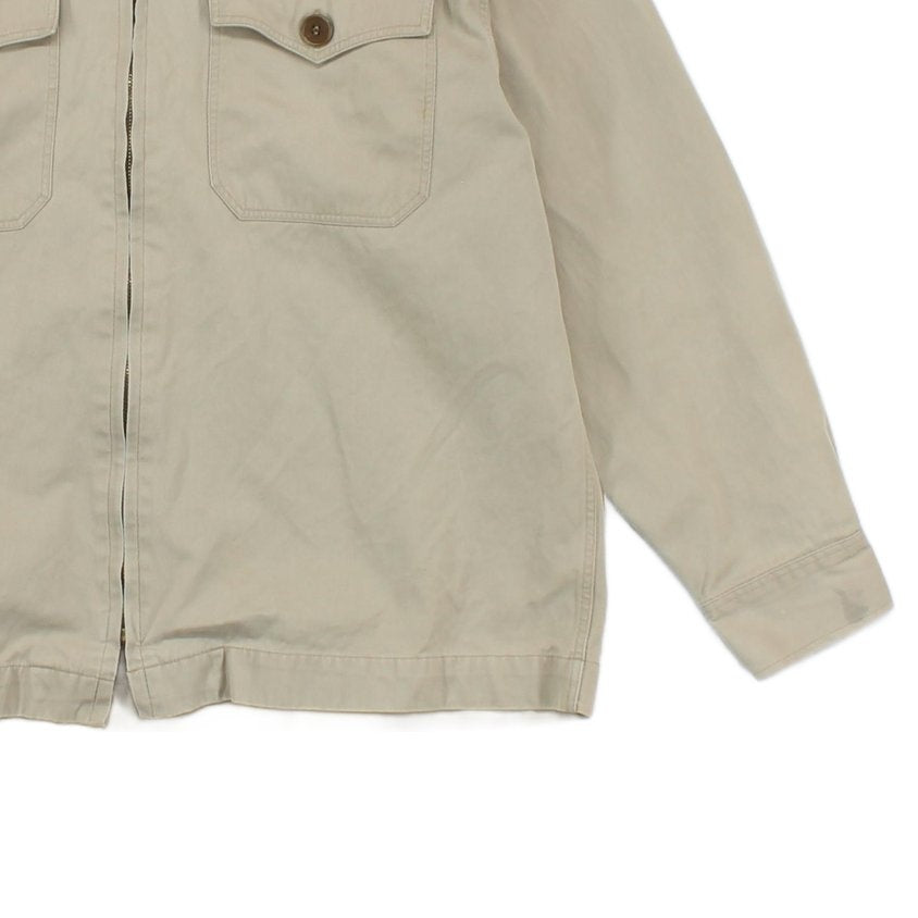 Mens Jacket Uk Made Full Zip Collared