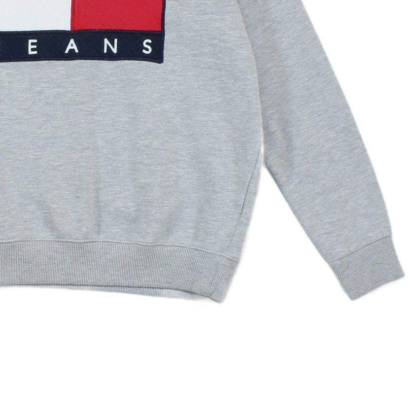 Womens Sweatshirt Spell Out Oversized