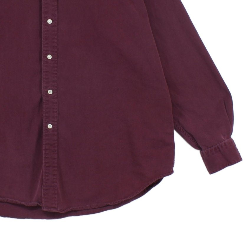 Mens Check Shirt Button Down Long Sleeve