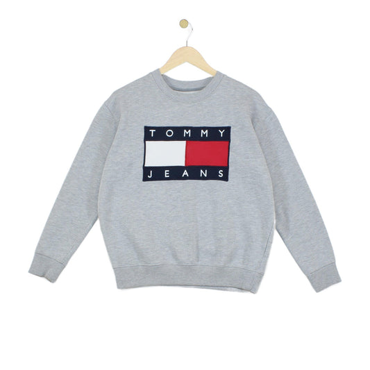 Womens Sweatshirt Spell Out Oversized