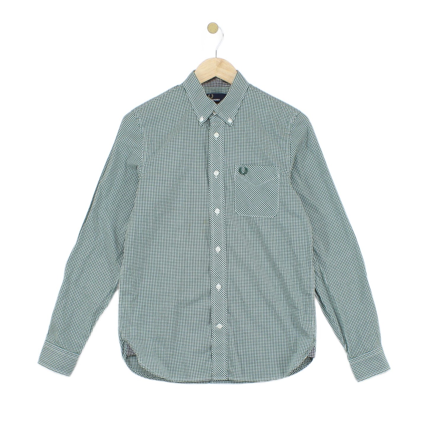 Mens Check Shirt Button Down